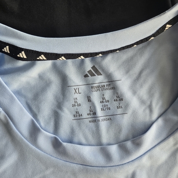 Adidas Women’s Active Tee Bundle — Light Blue + Black (XL) - Picture 10 of 11